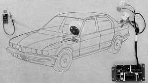 Airbag-Steuerung im BMW 7er (E32)