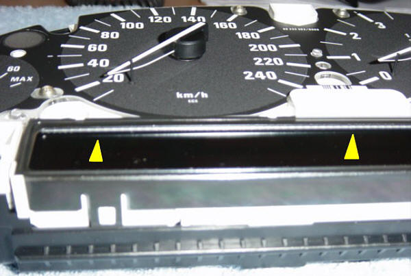 Streifen eingebracht