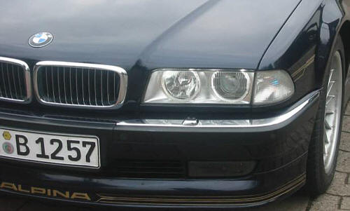 Standlichtringe im BMW 7er (E38)