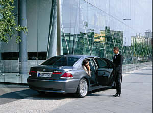 BMW 760Li (E66) als Chauffeur-Wagen