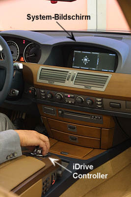 BMW 7er (E65), iDrive System