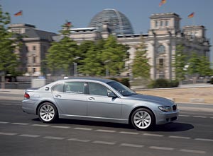 BMW Hydrogen 7 (Modell E68) in Berlin