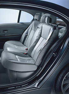 Komfort-Einzelsitze hinten im BMW 7er, Modell E65/E66 