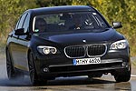 BMW 750i auf dem Handling Kurs in Miramas