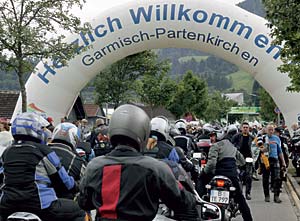 5. BMW Biker-Meeting in Garmisch Patenkirchen im Jahr 2005