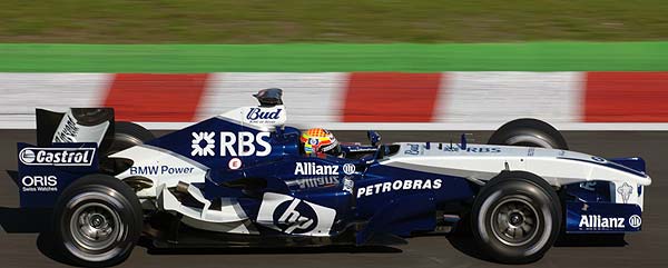 Antonio Pizzonia beim Qualifying in Spa/Belgien