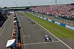 Nick Heidfeld in Silverstone