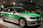 BMW 320d Touring Polizei-Auto auf der IAA