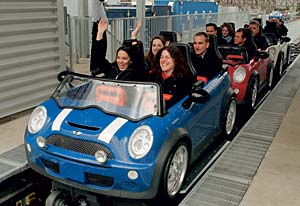 Achterbahn �Italien Stunt Track� im kanadischen Freizeitpark �Canada�s Wonderland�