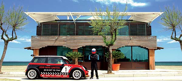 MINI United auf dem Misano Race Track, Italien Oktober 2005