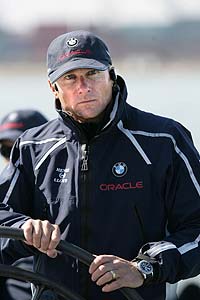 Chris Dickson w�hrend des Wintertrainings, Foto: Gilles Martin-Raget