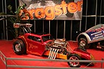 Dragster: Xtreme Racing Fiat Topolina, mit 5,4 Liter V8-Motor, Turbinenaufladung, 1500 PS