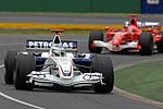 Nick Heidfeld beim F1- Rennen in Melbourne, Australien