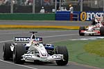Jacques Villeneuve beim F1- Rennen in Melbourne, Australien
