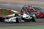 Nick Heidfeld beim F1-Rennen am Nrburgring