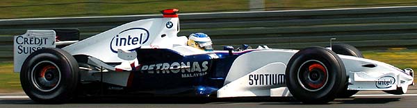 Nick Heidfeld beim F1-Rennen am Nrburgring, Grand Prix von Europa