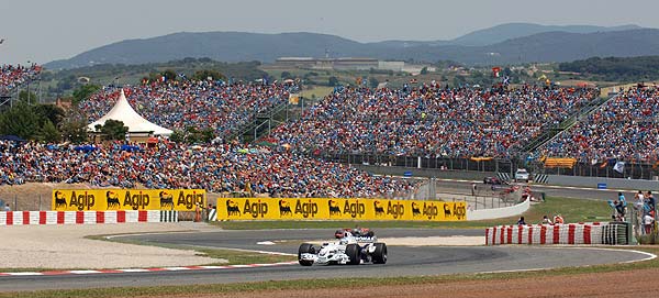 Nick Heidfeld beim F1-Grand Prix in Barcelona/Spanien am 13.05.06