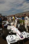 Nick Heidfeld beim F1-Rennen in Silverstone