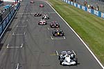 Jacques Villeneuve beim Start des F1-Rennens in Silverstone