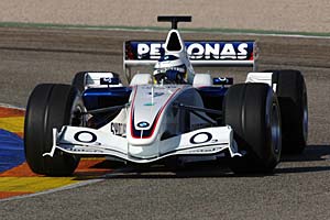 am 17. Januar fhrt Nick Heidfeld erstmals im neuen BMW Sauber F1.06