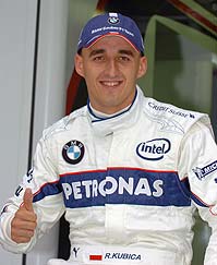Robert Kubica vertritt in Ungarn den verletzten Jacques Villeneuve