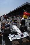 Nick Heidfeld beim F1-Rennen in Monza