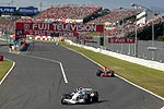 Nick Heidfeld beim F1-Rennen in Japan