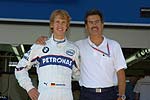 Sebastian Vettel mit Mario Theissen in der Trkei
