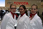 Cars & Girls: Toyota-Messestand auf dem Genfer Salon 2006