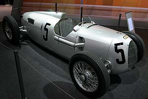 Auto Union Grand Prix Rennwagen Typ C, Monoposto-Rennwagen, Baujahr 1938 (Original-Nachbau 1998)