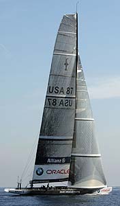 USA 87 auf seiner ersten Fahrt, Foto: Gilles Martin-Raget