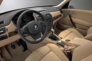 Innenraum, BMW X3, Facelift-Modell E83