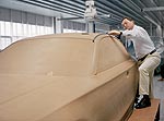 BMW 1er Coupé, Arbeiten am Clay-Modell