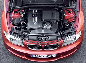 Motorraum BMW 1er Coupé
