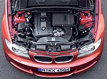 BMW 1er Coupé, Motorraum
