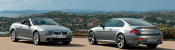 BMW 6er Cabrio und BMW 6er Coupé