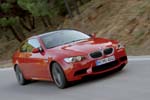 BMW M3 on location