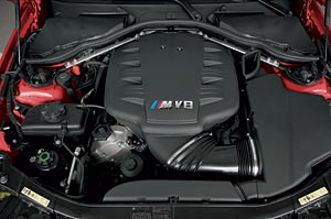 BMW V8-Motor im BMW M3 (Modell E92)