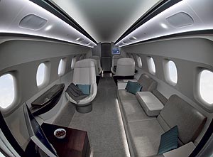 BMW Group DesignworksUSA - Embraer - Kabine - Interieuroption