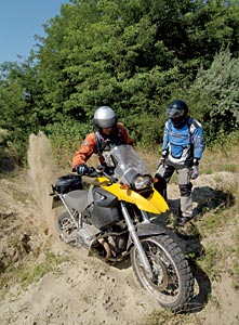 BMW Motorrad Fahrer-Training, Enduro-Tour Puszta, Ungarn