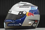 Helm von Sebastian Vettel