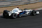 Nick Heidfeld beim F1-Training in Budapest, Ungarn