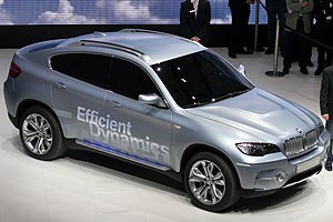 BMW Concept X6 ActiveHybrid, hier auf der IAA 2007 in Frankfurt, wird auch in Tokio prsentiert