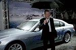 BMW CleanEnergy Event: Miroslav Nemec vor dem BMW Hydrogen 7