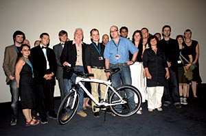 Next Generation 2007 in Cannes. Verleihung des BMW Cruise Bikes an Thomas Doberitzsch