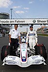 Mario Theissen und Nick Heidfeld am Nrburgring