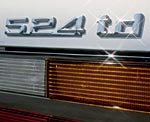 der erste BMW Diesel arbeitete im BMW 524td, 1983