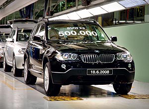 Der 500.000 BMW X3 luft vom Band
