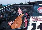 SKH Prinz Leopold von Bayern an seinem 60 Geburtstag am Steuer des BMW M1 Rennwagen