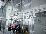 Einbringung der Exponate in das Haus des Motorrads in das BMW Museum München